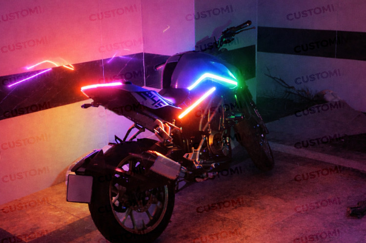 کیت نورپردازی نئون سی اف CF 250 NK (کانسپت ۱)🏍️✨