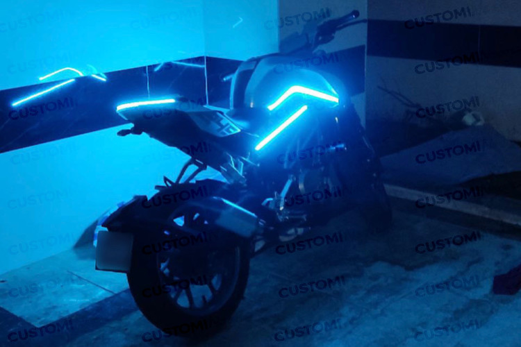 کیت نورپردازی نئون سی اف CF 250 NK (کانسپت ۱)🏍️✨