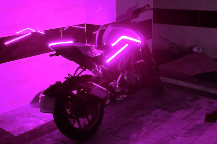 کیت نورپردازی نئون سی اف CF 250 NK (کانسپت ۱)🏍️✨