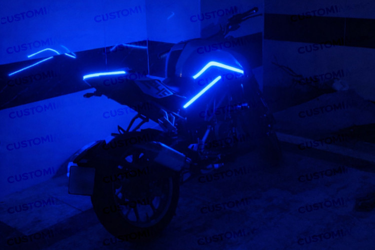 کیت نورپردازی نئون سی اف CF 250 NK (کانسپت ۱)🏍️✨