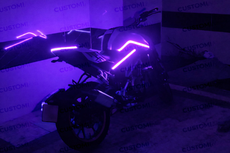 کیت نورپردازی نئون سی اف CF 250 NK (کانسپت ۱)🏍️✨
