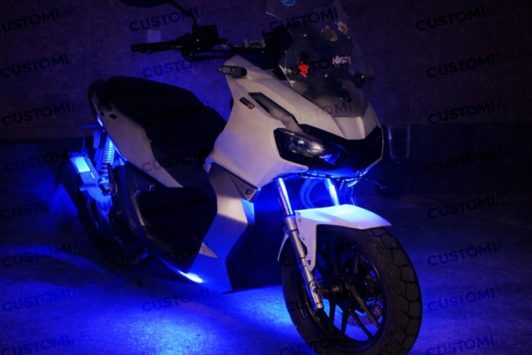 کیت نورپردازی اتمسفر موتورسیکلت تکرنگ (BASIC)🏍️⚡