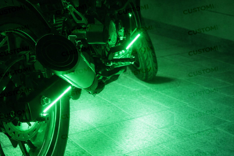کیت نورپردازی اتمسفر موتورسیکلت تکرنگ (BASIC)🏍️⚡