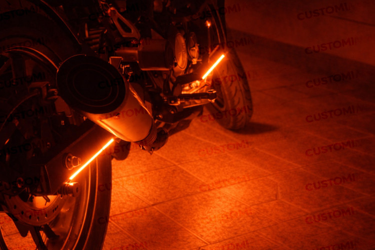 کیت نورپردازی اتمسفر موتورسیکلت تکرنگ (BASIC)🏍️⚡