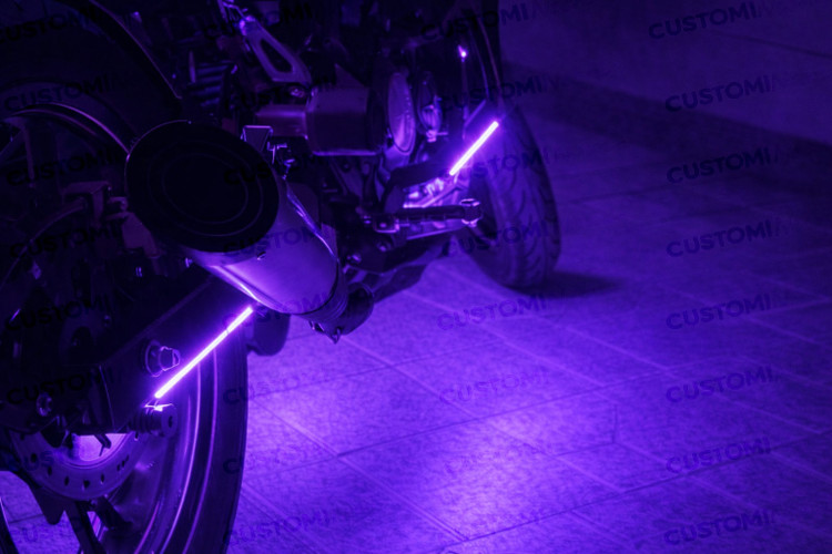 کیت نورپردازی اتمسفر موتورسیکلت تکرنگ (BASIC)🏍️⚡