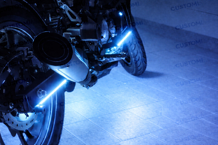 کیت نورپردازی اتمسفر موتورسیکلت تکرنگ (BASIC)🏍️⚡