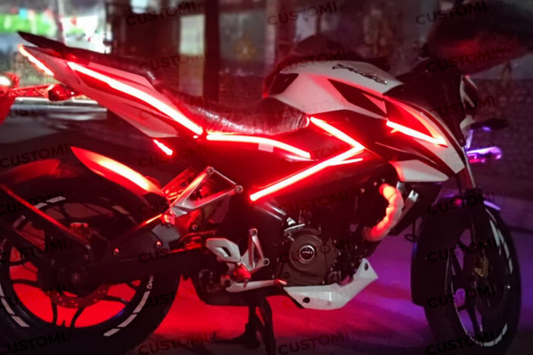 کیت نورپردازی نئون باجاج Bajaj Pulsar NS200 (کانسپت ۱)🏍️