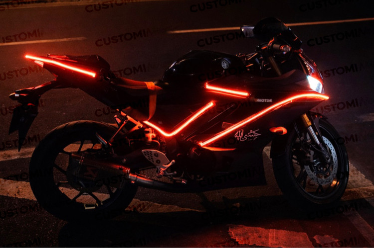 کیت نورپردازی نئون یاماها Yamaha R25 (کانسپت ۱)