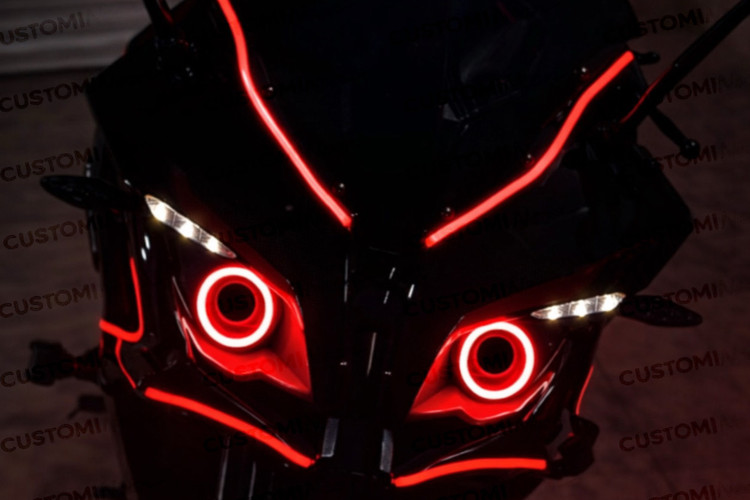 کیت نورپردازی نئون باجاج Bajaj Pulsar RS200 (کانسپت ۱)🏍️
