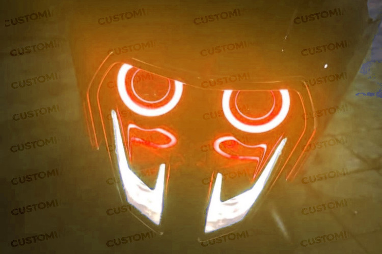 دیلایت KTM RC - نمای شب