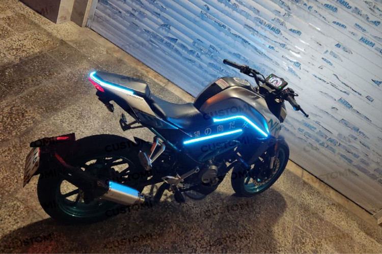 کیت نورپردازی نئون سی اف CF 250 NK (کانسپت ۱)🏍️✨