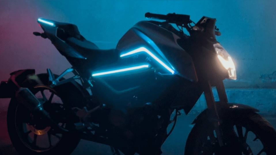 کیت نورپردازی نئون سی اف CF 250 NK (کانسپت ۱)🏍️✨
