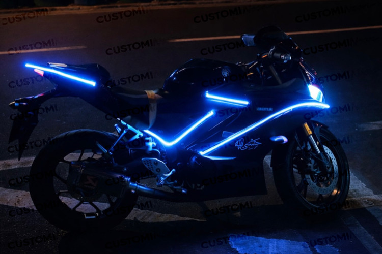 کیت نورپردازی نئون یاماها Yamaha R25 (کانسپت ۱)
