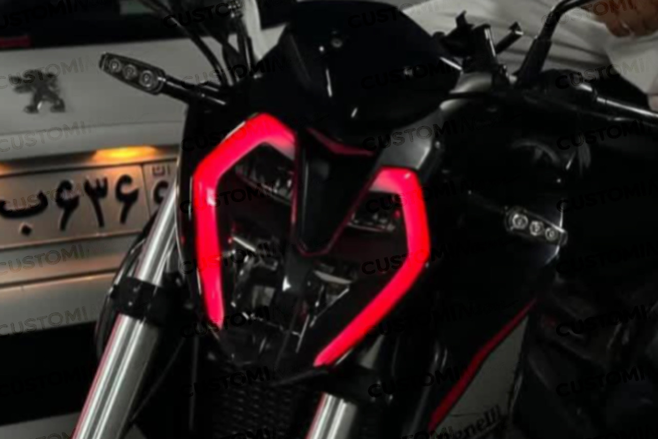 کاستوم دیلایت چراغ جلو بنلی Benelli 180S