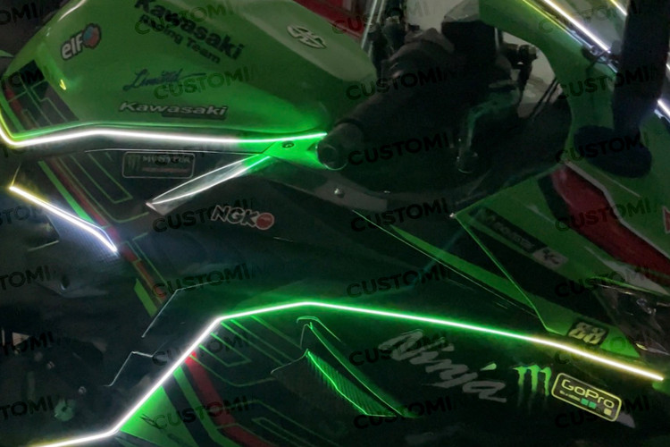 کیت نورپردازی نئون کاوازاکی نینجا زد ایکس۲۵ آر (کانسپت ۱)