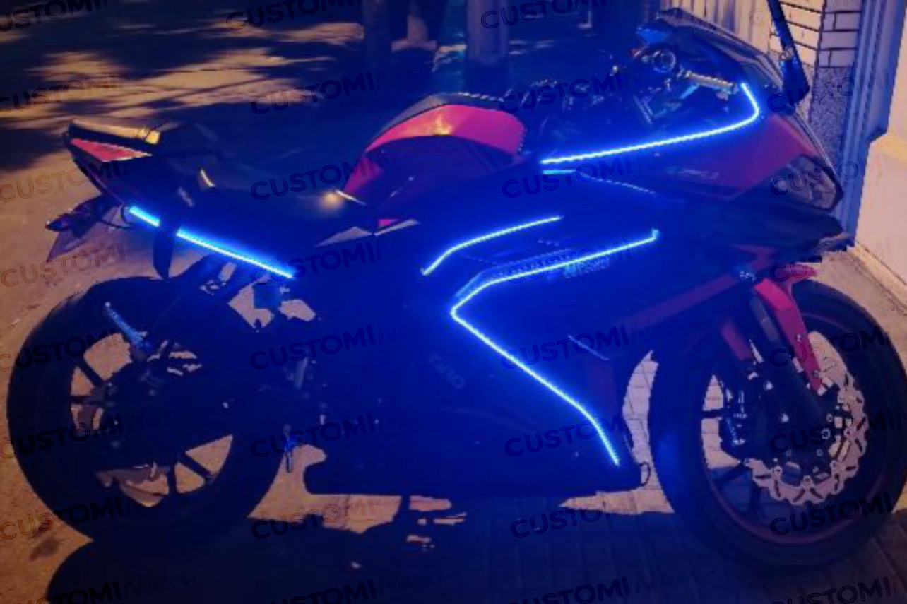 کیت نورپردازی نئون تارو  taro GP2 (کانسپت ۱)🏍️